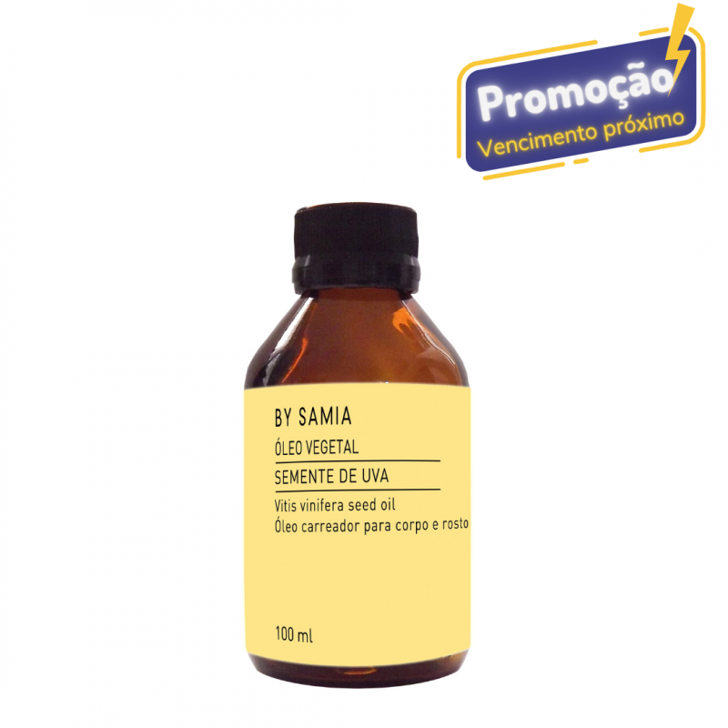 Óleo Vegetal de Semente de Uva - 100ml 