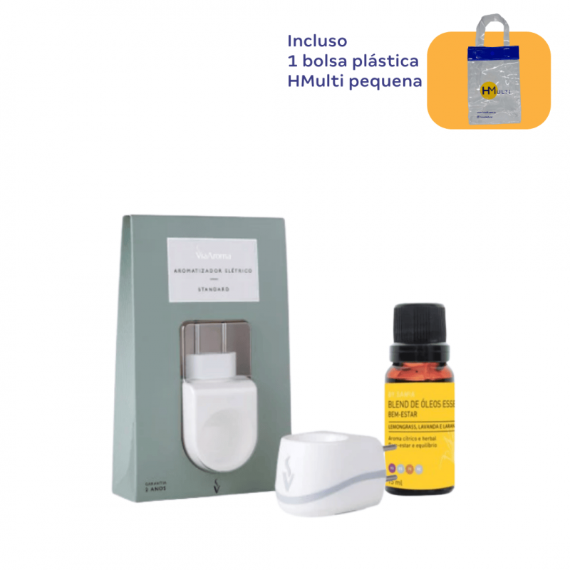 Kit Aromatizador de Energia - Plug Plástico