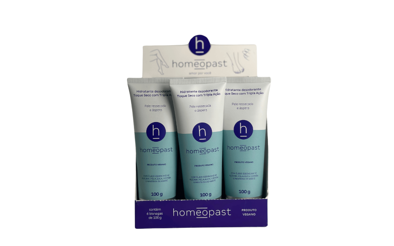 homeopast TOQUE SECO com TRIPLA AÇÃO -  6 unidades de 100g