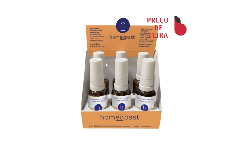 homeopast - SPRAY REPARADOR 30ml - CAIXA COM 6