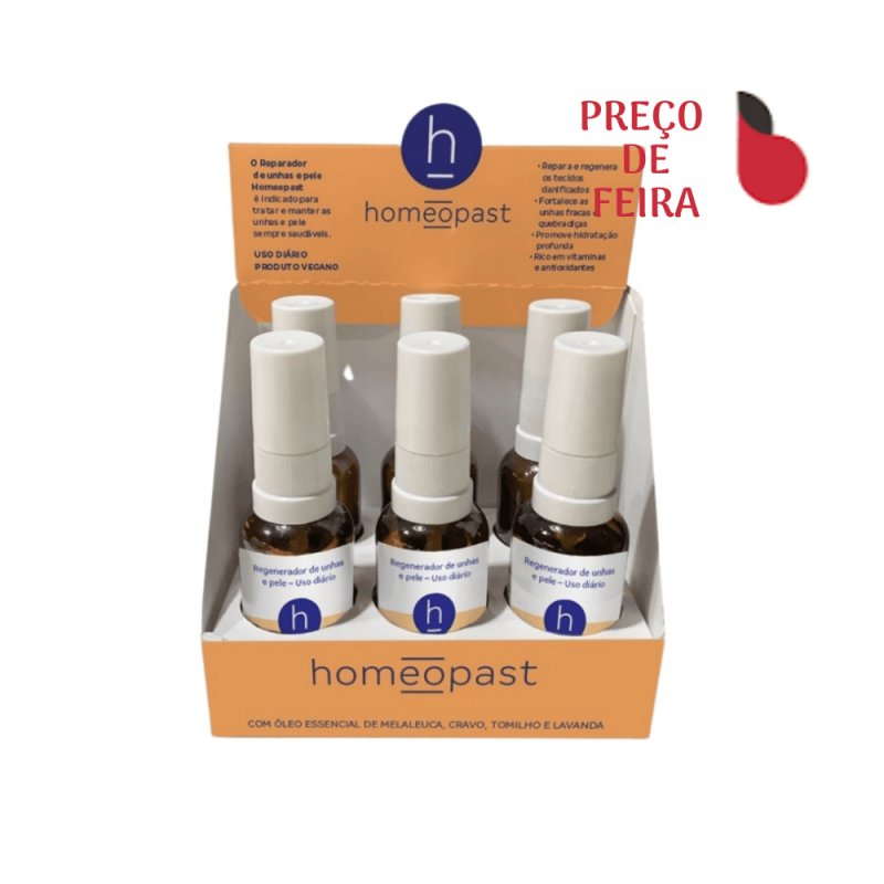 homeopast - SPRAY REPARADOR 30ml - CAIXA COM 6