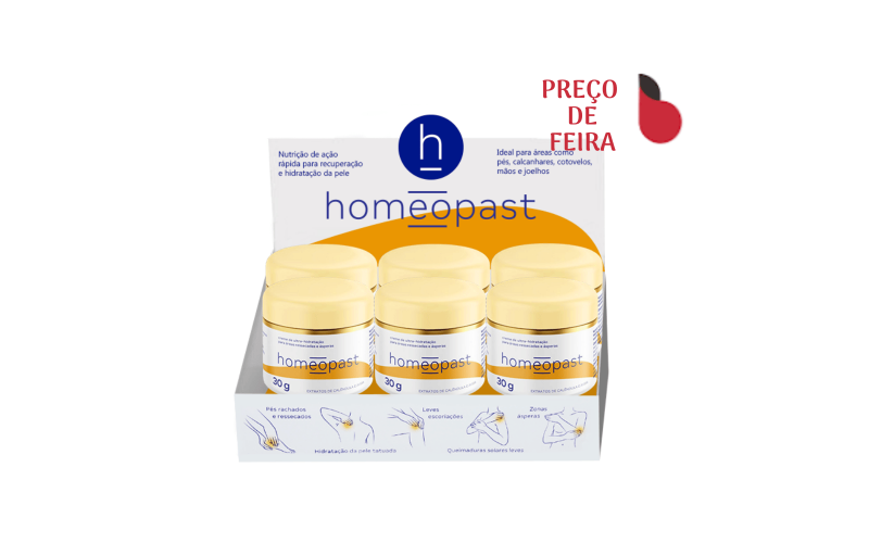 homeopast - ULTRA HIDRATAÇÃO - Caixa com 6