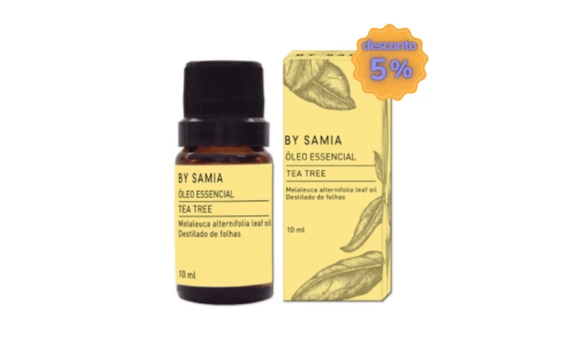 Óleo Essencial de Tea Tree (Melaleuca) - 10ml